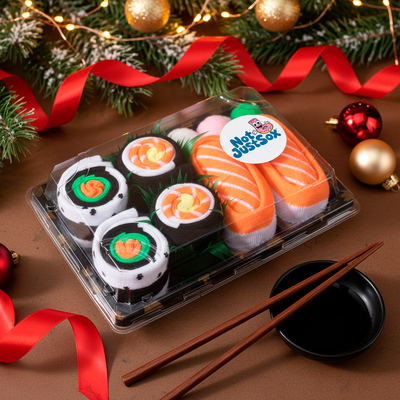 Sushi Box Socks - Watch Their Confusion Turn to Laughter