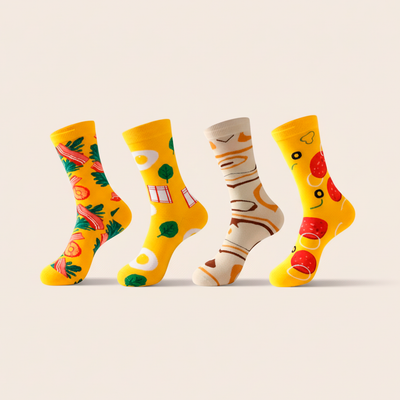 Pizza Box Socks - Hot, Fresh & Ready to Wear